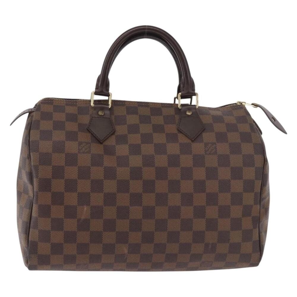 Louis Vuitton Damier Azur Speedy 30 Handbag White